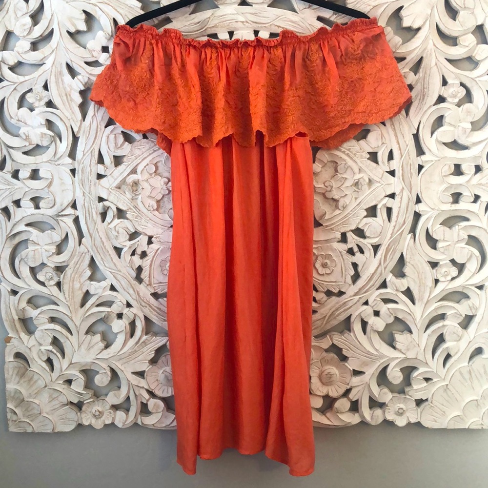 Long Silk Blouse or Short Dress